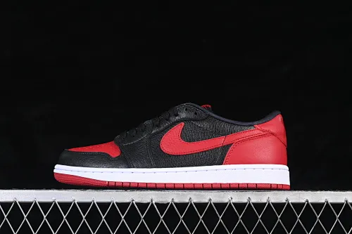 All categories Air Jordan Jordan series basketball shoes Air Jordan 1 Low Foreign trade version Air Jordan 1 Low "Banned" AJ1 Joe 1 black and red banned XX low-top cultural casual sneakers IW6276-001
